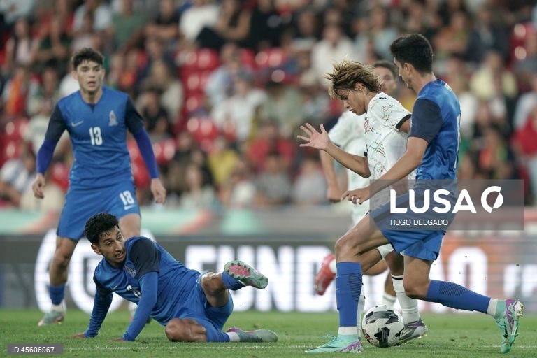 Futebol Sub21: Portugal vs Azerbaijão
