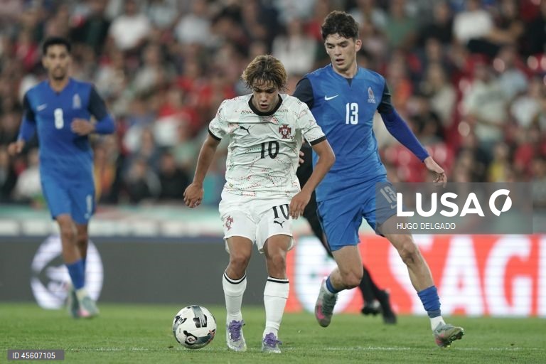 Futebol Sub21: Portugal vs Azerbaijão
