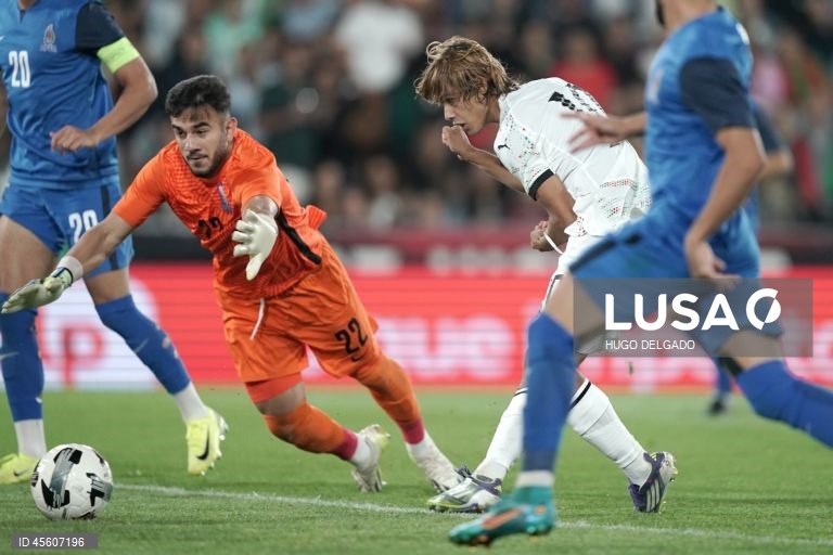Futebol Sub21: Portugal vs Azerbaijão
