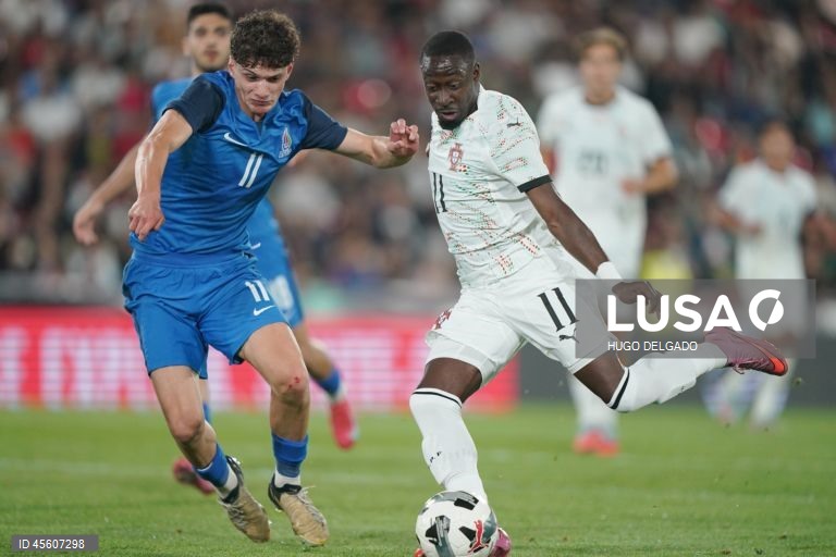 Futebol Sub21: Portugal vs Azerbaijão