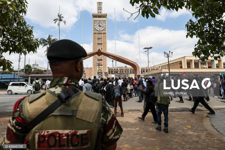 Quénia: Manifestação de advogados em Nairobi