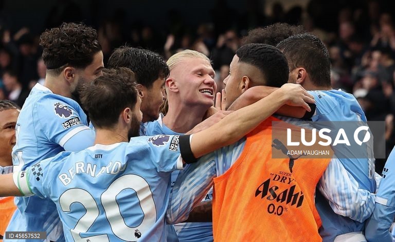 Futebol: Liga inglesa - Manchester City vs Manchester United