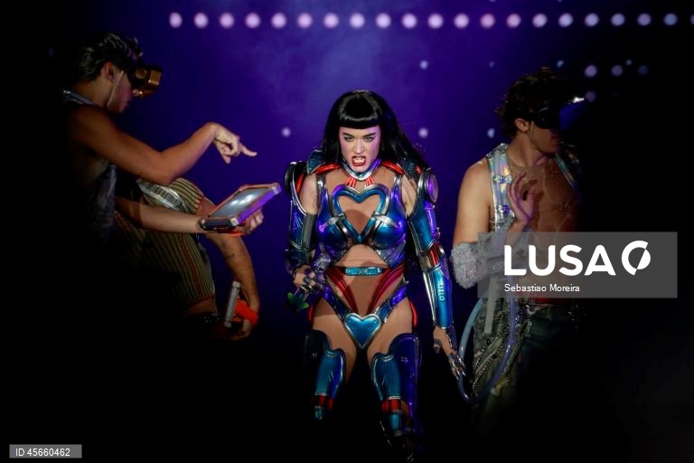 Brasil: Concerto de Katy Perry no Festival 'The Town' em São Paulo