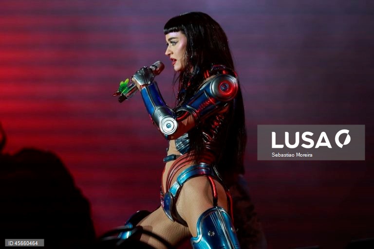 Brasil: Concerto de Katy Perry no Festival 'The Town' em São Paulo