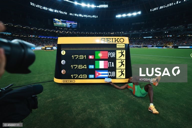 Pedro Pichardo conquista o título de campeão do mundo do triplo salto nos Mundiais de atletismo Tóquio2025