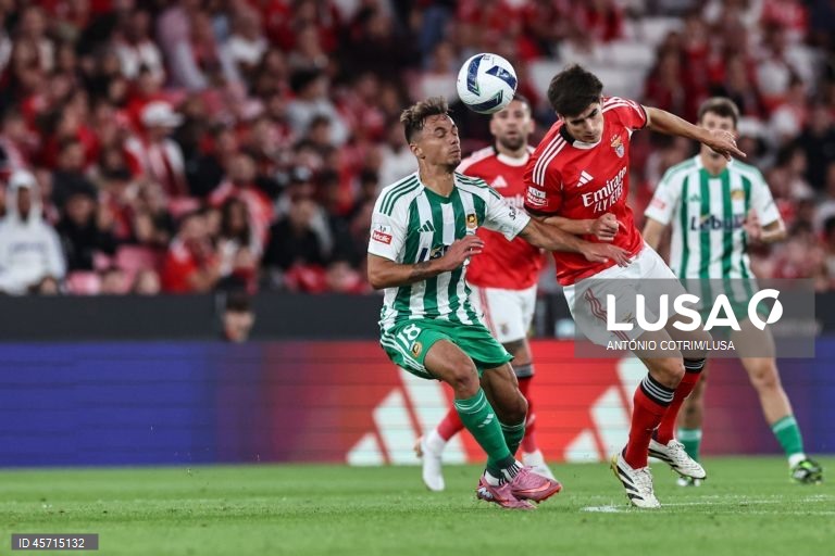 Benfica falhou hoje a subida ao segundo lugar da I Liga de futebol e ficou a quatro pontos do líder FC Porto, ao empatar 1-1 na receção ao Rio Ave, em encontro em atraso da primeira jornada.