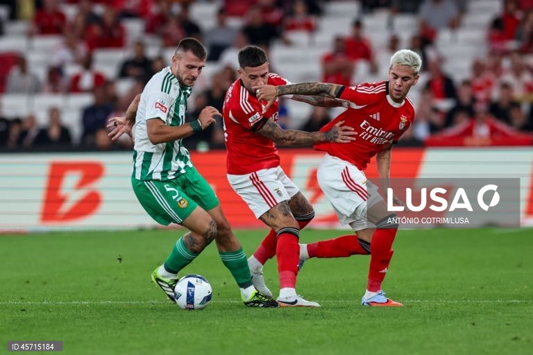 Benfica falhou hoje a subida ao segundo lugar da I Liga de futebol e ficou a quatro pontos do líder FC Porto, ao empatar 1-1 na receção ao Rio Ave, em encontro em atraso da primeira jornada.
