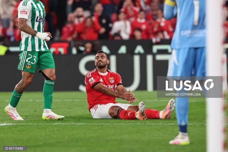 Benfica falhou hoje a subida ao segundo lugar da I Liga de futebol e ficou a quatro pontos do líder FC Porto, ao empatar 1-1 na receção ao Rio Ave, em encontro em atraso da primeira jornada.