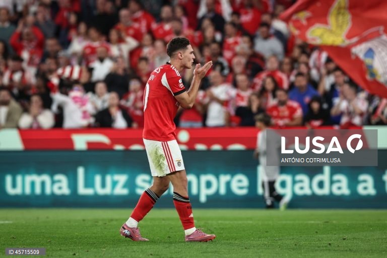 Benfica falhou hoje a subida ao segundo lugar da I Liga de futebol e ficou a quatro pontos do líder FC Porto, ao empatar 1-1 na receção ao Rio Ave, em encontro em atraso da primeira jornada.