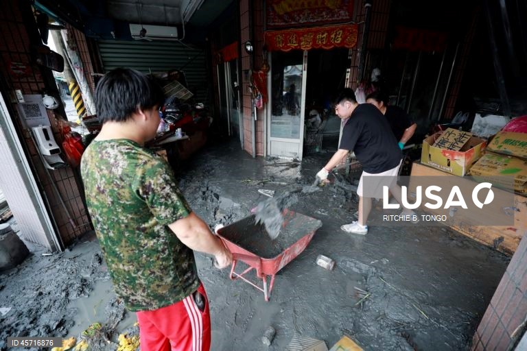 Taiwan: O supertufão Ragasa mata 14 pessoas e deixa dezenas desaparecidas