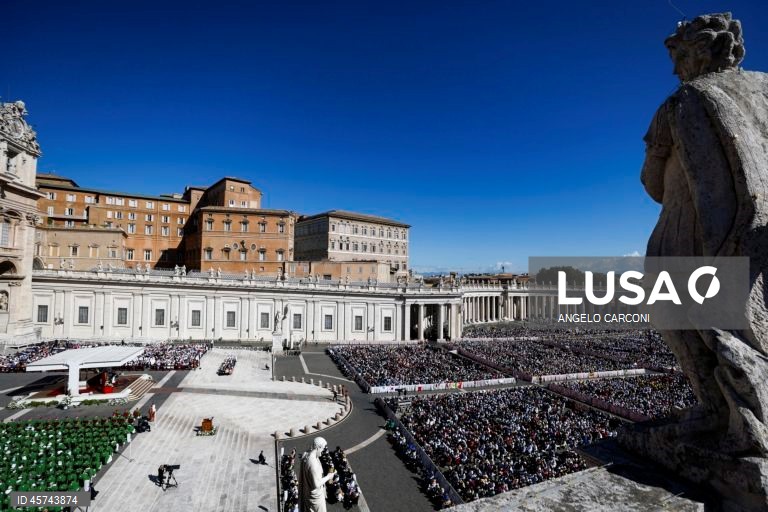 Vaticano: O Papa Leão XIV celebra a Santa Missa pelo Jubileu dos Catequistas