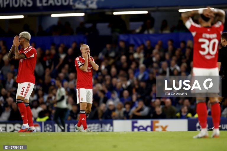 Futebol: Liga dos Campeões - Chelsea vs Benfica