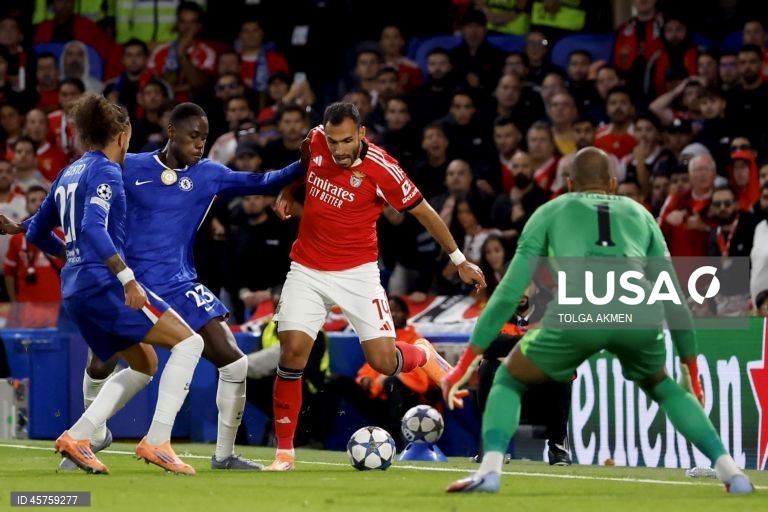 Futebol: Liga dos Campeões - Chelsea vs Benfica
