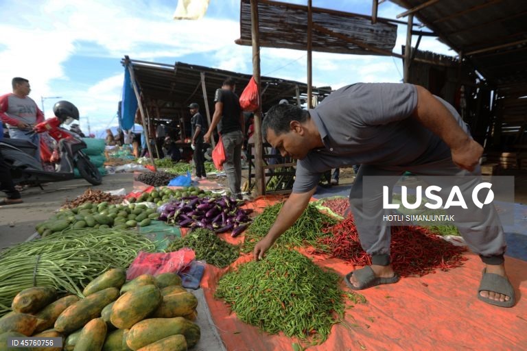 Indonésia: Mercado de rua em Banda Aceh