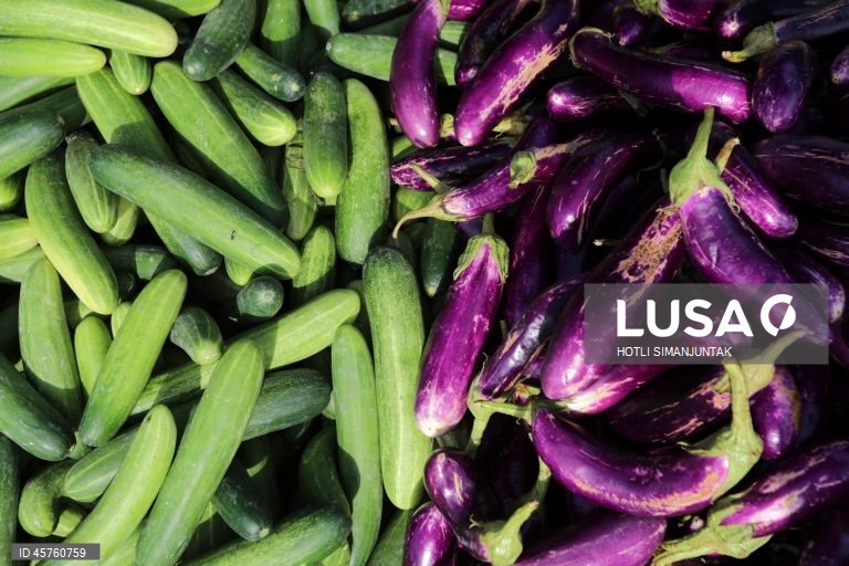 Indonésia: Mercado de rua em Banda Aceh