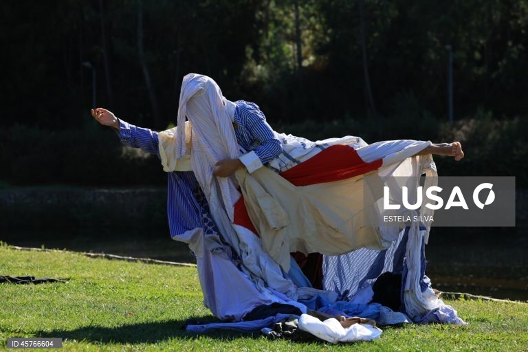 Ensaio do bailado “Cassandra” do Ballet Contemporâneo do Norte
