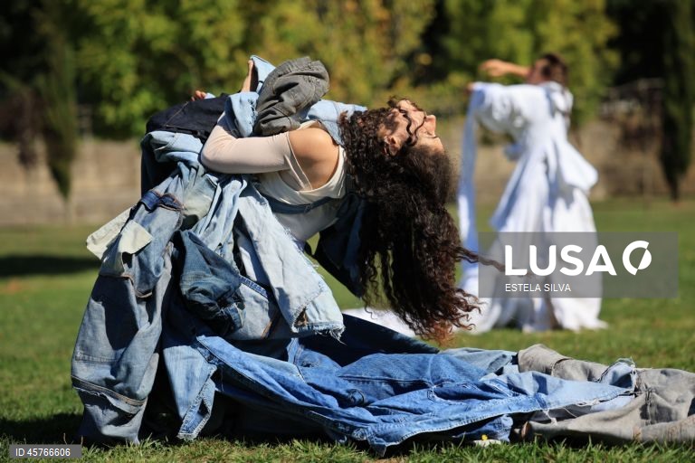 Ensaio do bailado “Cassandra” do Ballet Contemporâneo do Norte