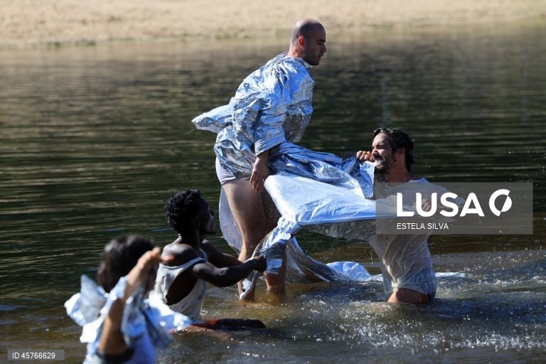 Ensaio do bailado “Cassandra” do Ballet Contemporâneo do Norte