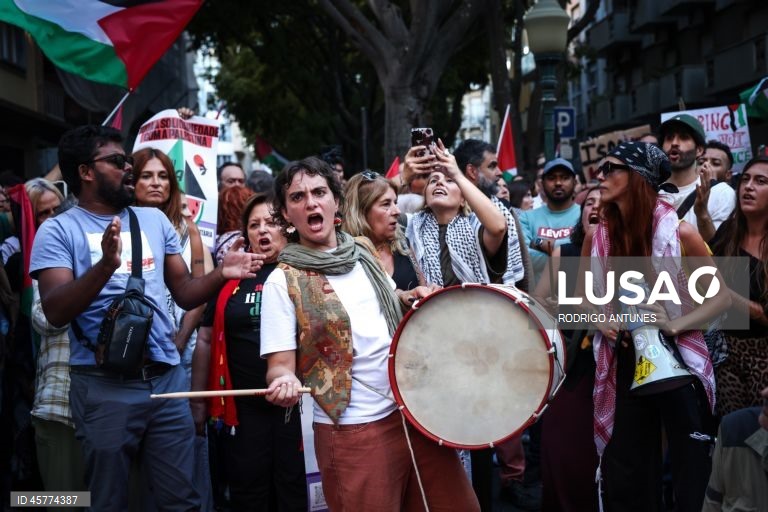 Lisboa/Porto: Ações de protesto contra ataque à Global Sumud Flotilla