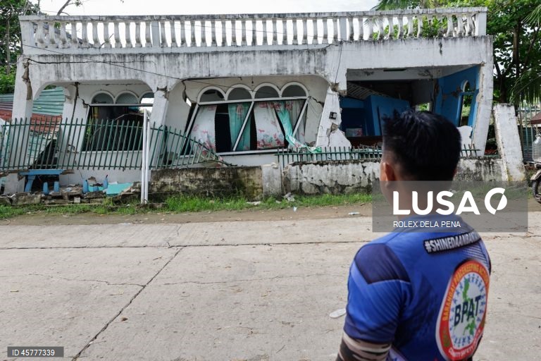 Filipinas: Ajuda governamental às vítimas do sismo na Ilha de Cebu