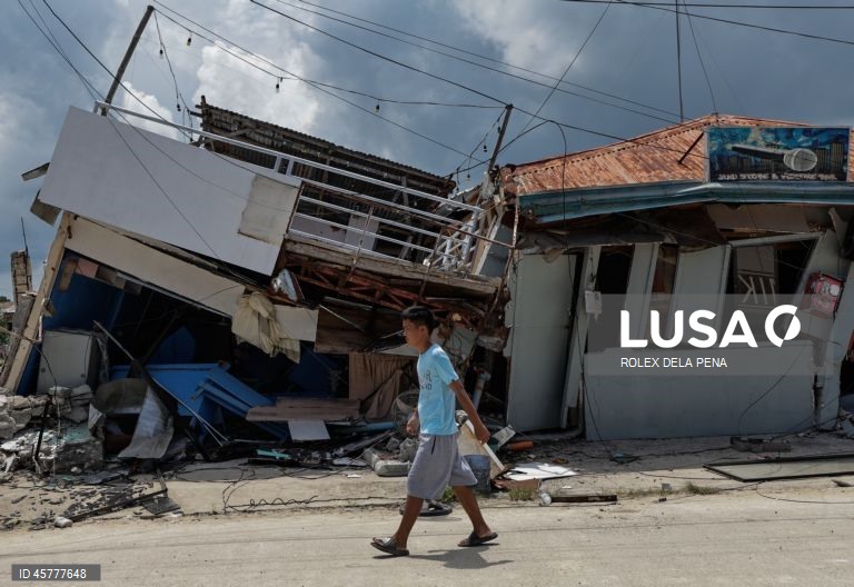 Filipinas: Ajuda governamental às vítimas do sismo na Ilha de Cebu