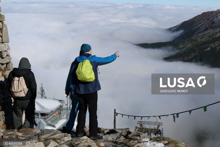 Polónia: Turismo na Montanha Kasprowy Wierch