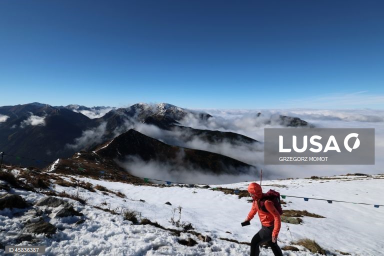 Polónia: Turismo na Montanha Kasprowy Wierch