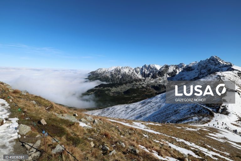 Polónia: Turismo na Montanha Kasprowy Wierch