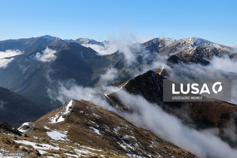 Polónia: Turismo na Montanha Kasprowy Wierch