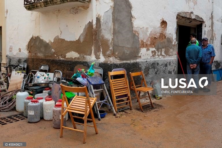 Espanha: Rescaldo das inundações na Catalunha