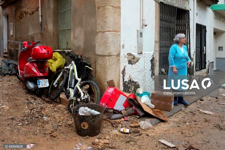 Espanha: Rescaldo das inundações na Catalunha
