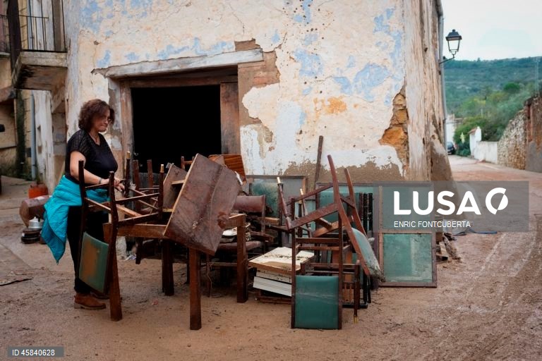 Espanha: Rescaldo das inundações na Catalunha