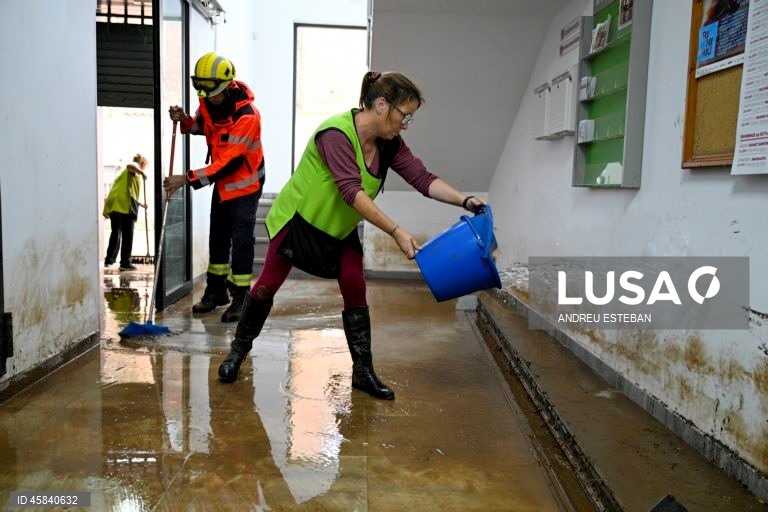 Espanha: Rescaldo das inundações na Catalunha