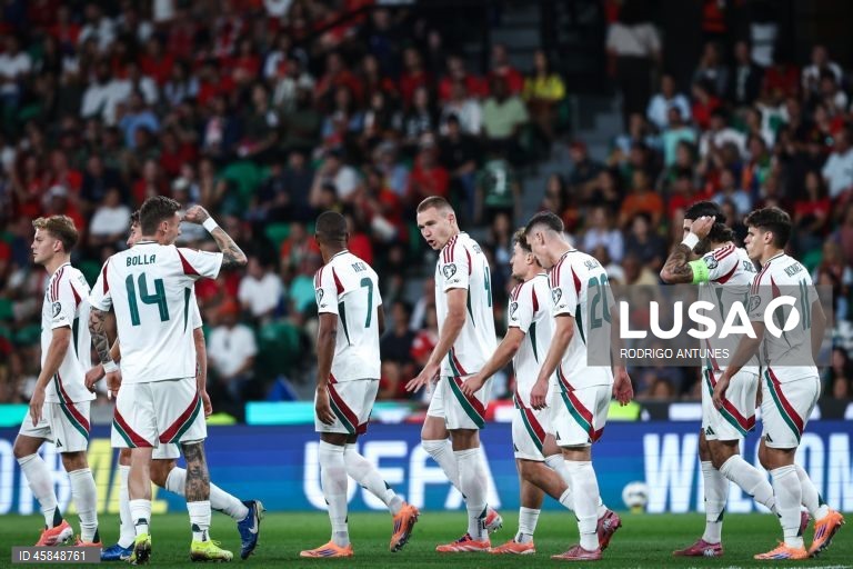 Portugal empatou 2-2 com a Hungria, na quarta jornada do Grupo F de qualificação europeia, e adiou a possibilidade de se apurar já hoje para a fase final do Mundial de futebol de 2026.
