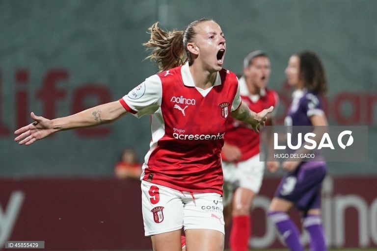 Taça Europa Feminina: Sporting de Braga vs Anderlecht