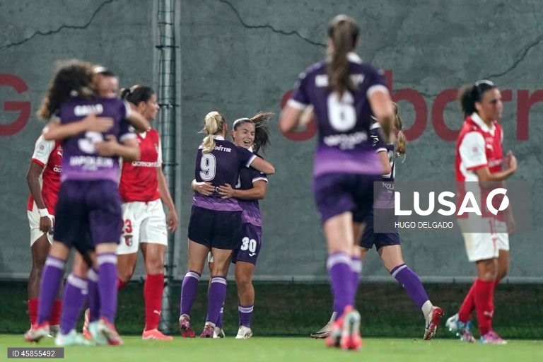Taça Europa Feminina: Sporting de Braga vs Anderlecht