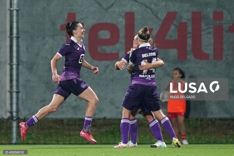 Taça Europa Feminina: Sporting de Braga vs Anderlecht