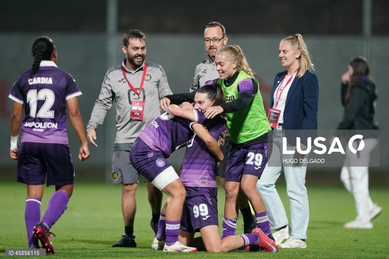 Taça Europa Feminina: Sporting de Braga vs Anderlecht