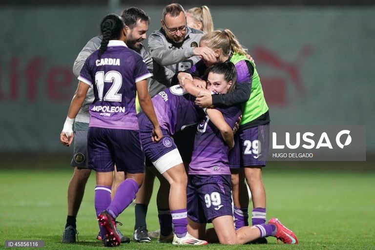 Taça Europa Feminina: Sporting de Braga vs Anderlecht
