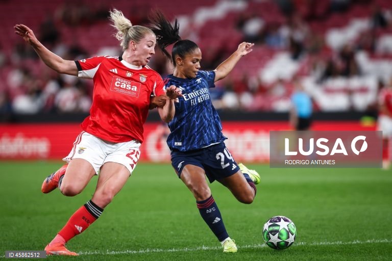 Futebol: Liga dos Campeões Feminina - Benfica vs Arsenal