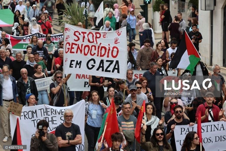Lisboa: Marcha pela Palestina