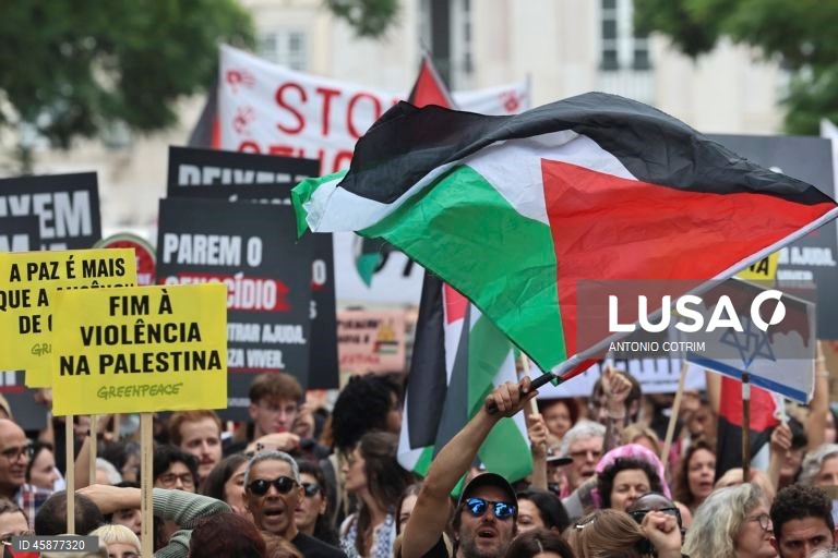 Lisboa: Marcha pela Palestina