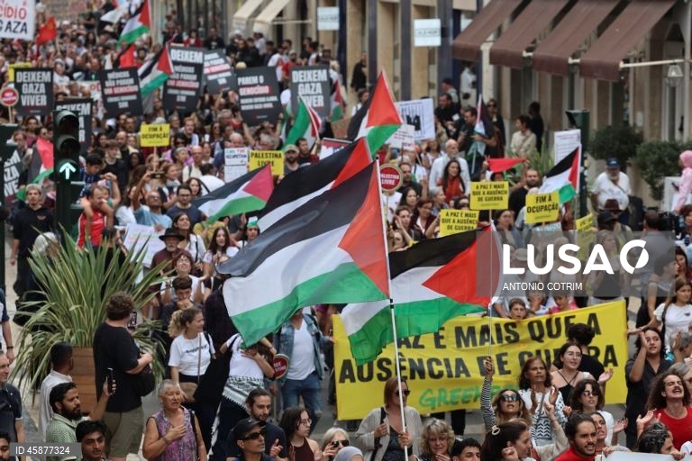 Lisboa: Marcha pela Palestina