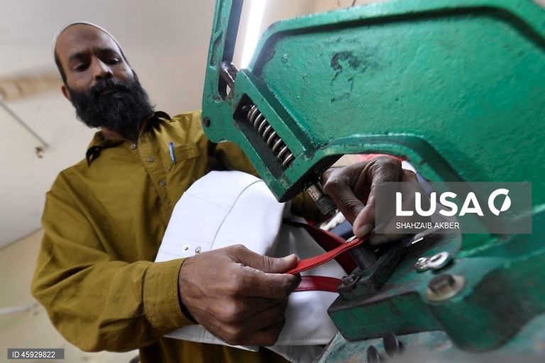 Paquistão: Indústria têxtil em Karachi