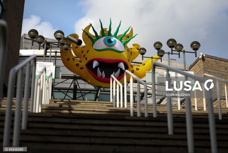 Monstros do Halloween em Manchester