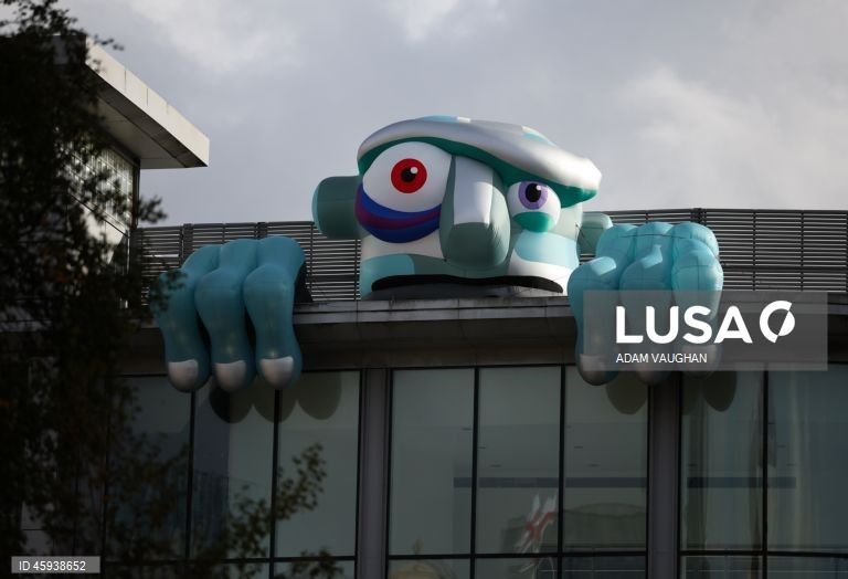 Monstros do Halloween em Manchester