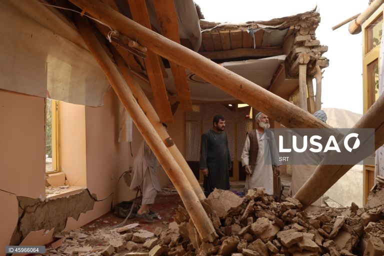 Sismo no Afeganistão