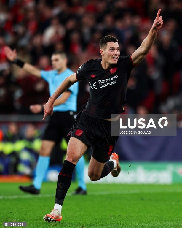 Futebol: Liga dos Campeões - Benfica vs Bayer Leverkusen