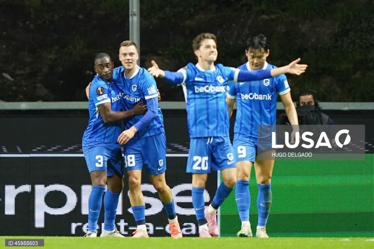 Futebol: Liga Europa - Sporting de Braga vs Genk