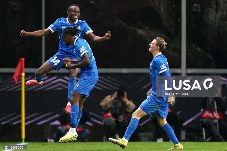 Futebol: Liga Europa - Sporting de Braga vs Genk